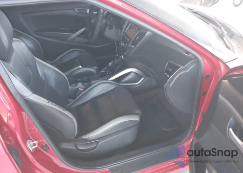 2016 Hyundai Veloster Turbo from USA, damaged, VIN KMHTC6AE0GU289915